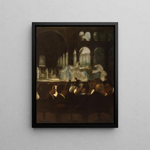 The Ballet of Robert le Diable - Edgar Degas — framed artwork on a wall