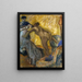 The cup of hot chocolate - Edgar Degas — framed artwork on a wall