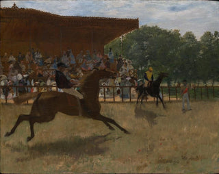 The False Start - Edgar Degas — artwork view