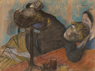 The milliner - Edgar Degas — artwork view