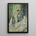 The Morning Bath - Edgar Degas — framed artwork on a wall