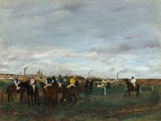 Les Courses - Edgar Degas — artwork view