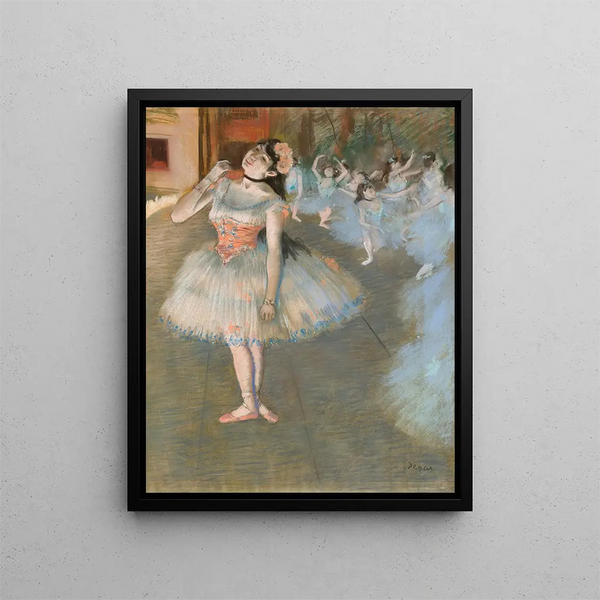 L'étoile - Edgar Degas — framed artwork on a wall