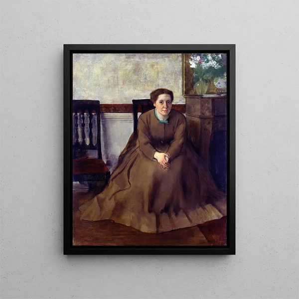 Victoria Dubourg - Edgar Degas — framed artwork on a wall