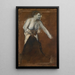 Reproduction of the painting Young woman half undressed Young woman at the toilette - Edgar Degas