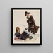Action de grâces - Edgar F. Wittmack — framed artwork on a wall