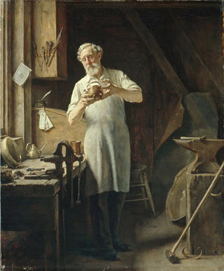 The Tinsmith - Edgar Melville Ward — artwork view