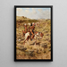 Reproduction of the painting The War Party - Edgar Samuel Paxson