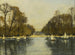 Les jardins des Tuileries à Paris - Edme-Emile Laborne — artwork view