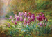 Saules et iris près d'un ruisseau - Edmond Allouard — artwork view