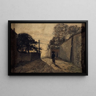 Edmond Charles Joseph Yon - La Rue SaintVincent Montmartre.webp
