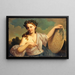 Allegory of Painting - Edmond Collignon — framed artwork on a wall