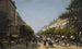 Le Boulevard des Italiens - Edmond Grandjean — artwork view