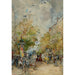 A Corner of the Boulevards - Edmond Morin — artwork view