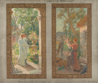 The marriage of the family - Edmond Tapissier — artwork view