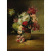 The bouquet of dahlias - Edmond Van Coppenolle — artwork view
