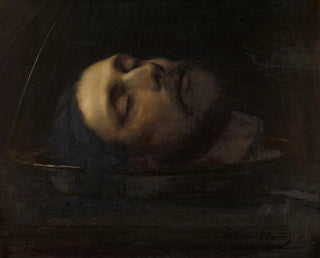 La Tête de Saint Jean-Baptiste - Edmond Van Hove — artwork view