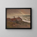 After a shipwreck - Edmond de Palézieux — framed artwork on a wall