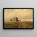 Harvest - Edmond de Schampheleer — framed artwork on a wall