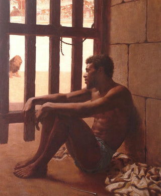 A thinker gladiator - Edmund Blair Leighton — artwork view