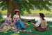 A Picnic Scene - Edmund Blair Leighton — artwork view