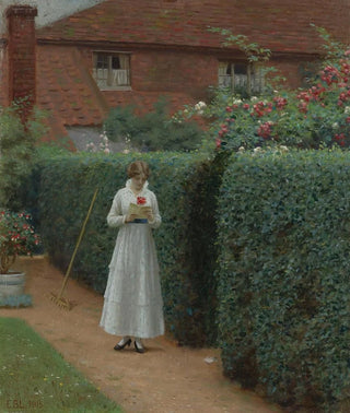 The love letter - Edmund Blair Leighton — artwork view