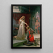 Reproduction of the painting L'Accolade - Edmund Blair Leighton