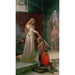 Reproduction of the painting L'Accolade - Edmund Blair Leighton