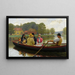 The Baccalaureate - Edmund Blair Leighton — framed artwork on a wall