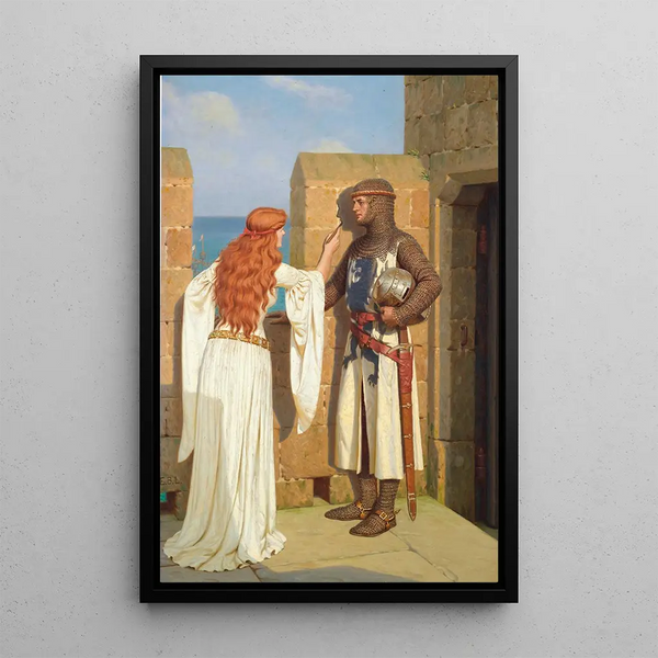 Reproduction of the painting L'Ombre - Edmund Blair Leighton