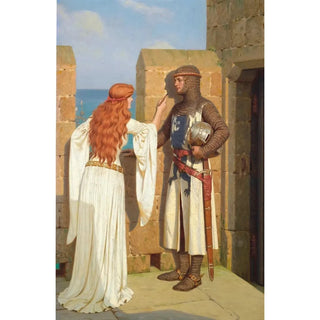 Reproduction of the painting L'Ombre - Edmund Blair Leighton