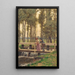 The Meeting Place - Edmund Blair Leighton — framed artwork on a wall