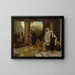 L'aveugle à la piscine de Siloé - Edmund Blair Leighton — framed artwork on a wall