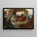 Tristan and Isolde - Edmund Blair Leighton — framed artwork on a wall