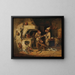 The Monkey Kitchen - Edmund Bristow — framed artwork on a wall