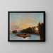 Rafting on the Saint Lawrence - Edmund C. Coates — framed artwork on a wall