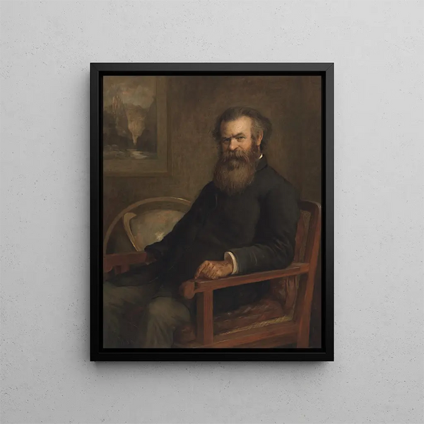 John Wesley Powell - Edmund Clarence Messer — framed artwork on a wall