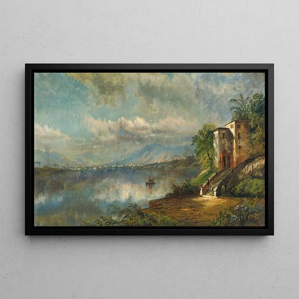 Santiago de Cuba - Edmund Darch Lewis — framed artwork on a wall