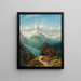 The Matterhorn - Edmund Darch Lewis — framed artwork on a wall