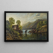 The Old Mill - Edmund Darch Lewis — framed artwork on a wall
