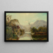 View of Cuba - Edmund Darch Lewis — framed artwork on a wall