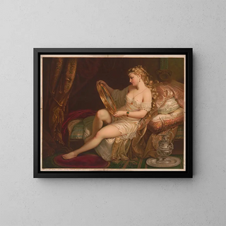 Toilette du matin - Edmund Foerster Co — framed artwork on a wall