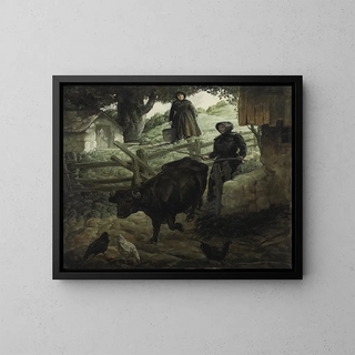 Sky - Edmund Franklin Ward — framed artwork on a wall