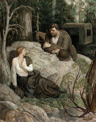 The Lovers - Edmund Franklin Ward — artwork view