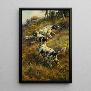 Reproduction of the painting The slope - Edmund Henry Osthaus