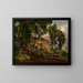 La Serpentara near Olevano - Edmund Kanoldt — framed artwork on a wall