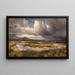 View of the Campo d'Annibale near Cannae - Edmund Kanoldt — framed artwork on a wall