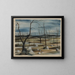 Basses terres - Edmund Lewandowski — framed artwork on a wall