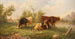 Cows grazing - Edmund Mahlknecht — artwork view