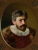 Self-portrait in 17th-century costume - Edmund Perle — artwork view